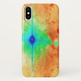 Abstract Star Explosion iPhone X Case