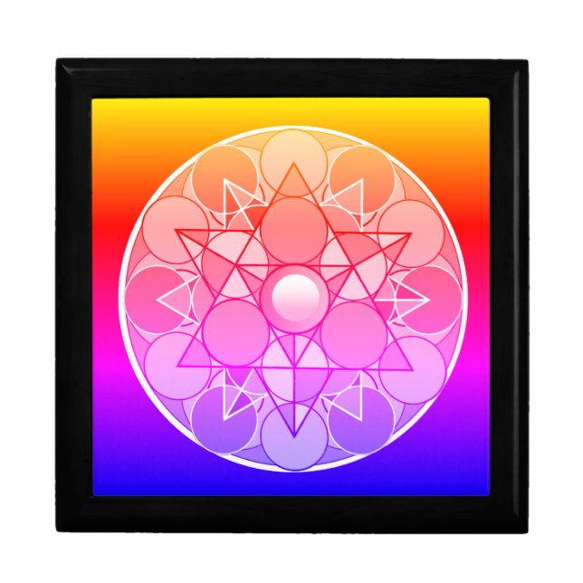 Abstract Star  Gift Box (Front)