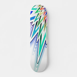 Abstract Star Skateboard Deck