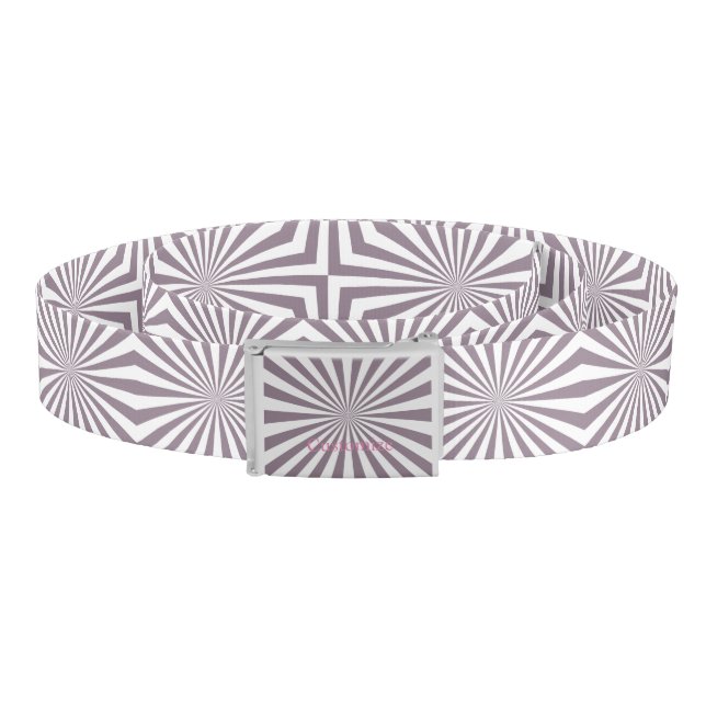 Abstract Starburst Thunder_Cove  Belt (Coil)
