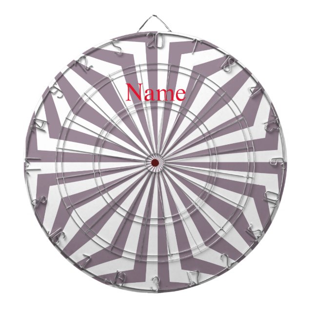 Abstract Starburst Thunder_Cove Dart Board (Front)