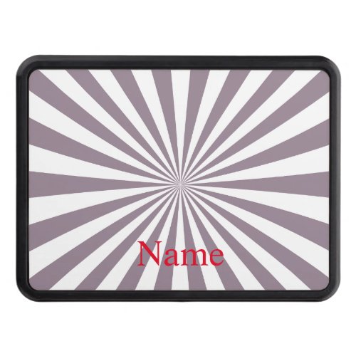 Abstract Starburst Thunder_Cove Hitch Cover