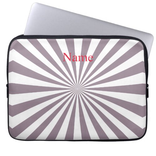 Abstract Starburst Thunder_Cove Laptop Sleeve