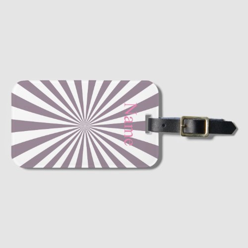 Abstract Starburst Thunder_Cove Luggage Tag