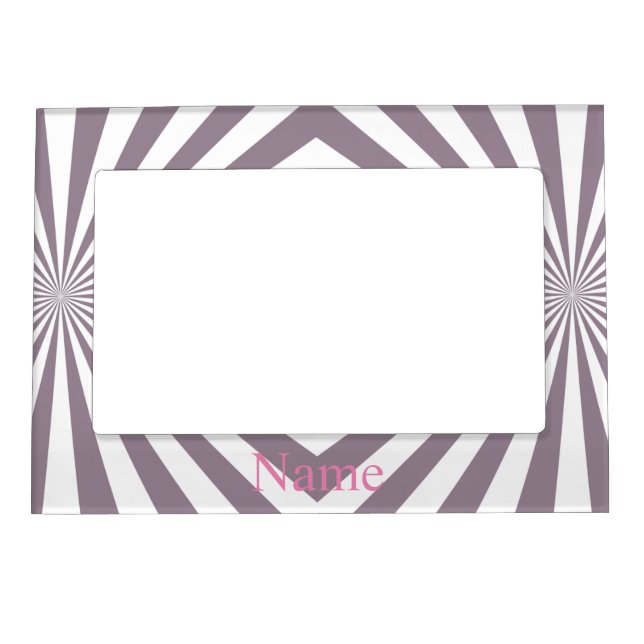Abstract Starburst Thunder_Cove Magnetic Frame (Front)
