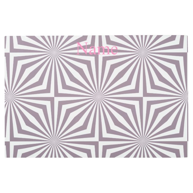 Abstract Starburst Thunder_Cove Metal Print (Front)