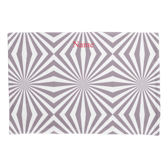 Abstract Starburst Thunder_Cove Pillow Case (Front)