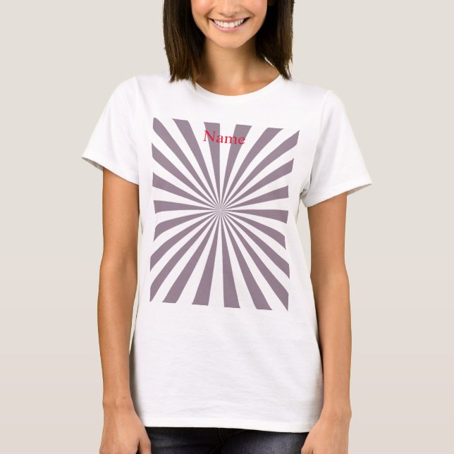Abstract Starburst Thunder_Cove T-Shirt (Front)