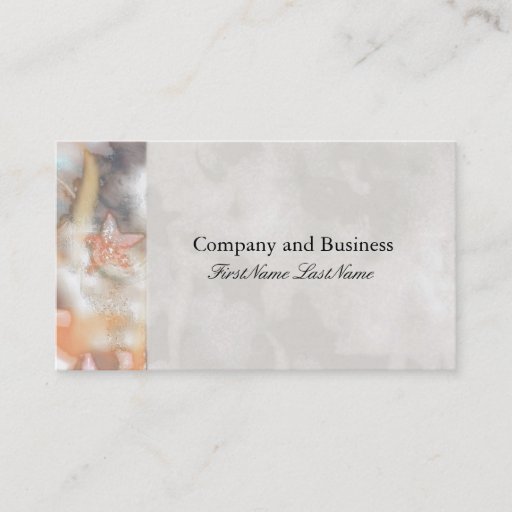 Customizable Abstract Stars Business Card