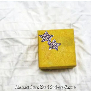 Abstract Stars Star Sticker