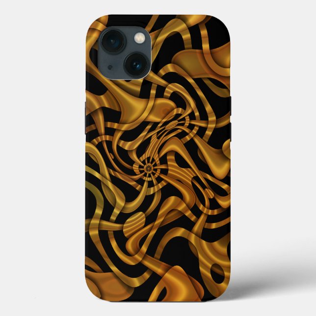 Abstract Steampunk Case-Mate iPhone Case (Back)