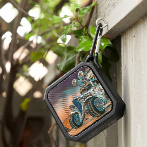 Abstract Steampunk Hot Rod Bluetooth Speaker