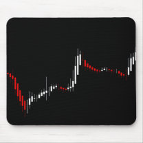 Abstract stock diagram mouse pad