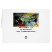 Abstract Storm Cell Cards (Back Horizontal)
