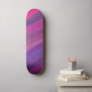 Abstract Streaks Skateboard