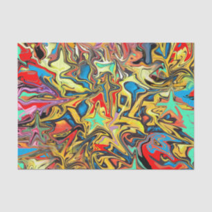 Abstract Street Art Tissue Paper