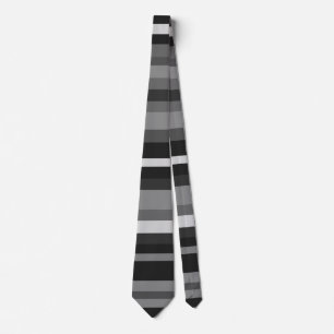 Abstract Striped Colored Pattern Neck Tie