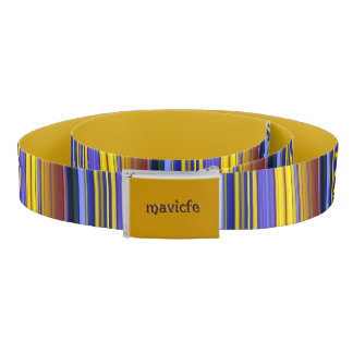 Abstract Stripes Design 1 Belt