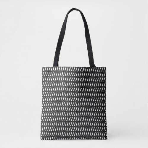Abstract Stripes Horizontal Vintage Background Tote Bag
