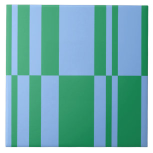 Abstract Stripes (Large Scale) Ceramic Tile
