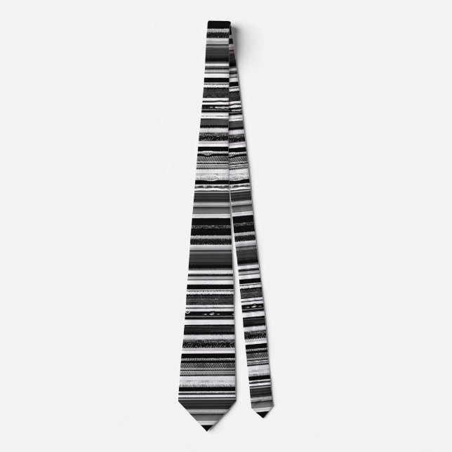 Abstract Stripes Neck Tie (Front)