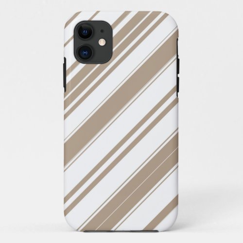 Abstract Stripes Pattern iPhone 11 Case