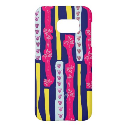 Abstract Stripes Pattern Samsung Galaxy S7 Case