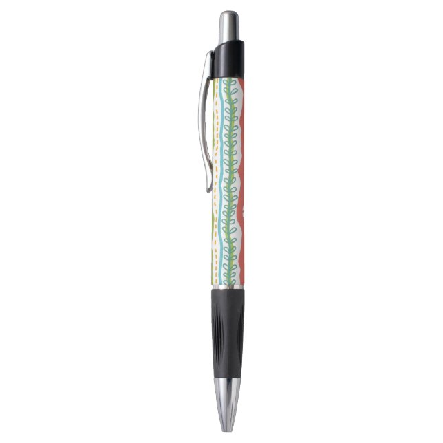 Abstract Stripes Vertical Pattern Pen (Top (Vertical))