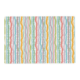 Abstract Stripes Vertical Pattern Placemat