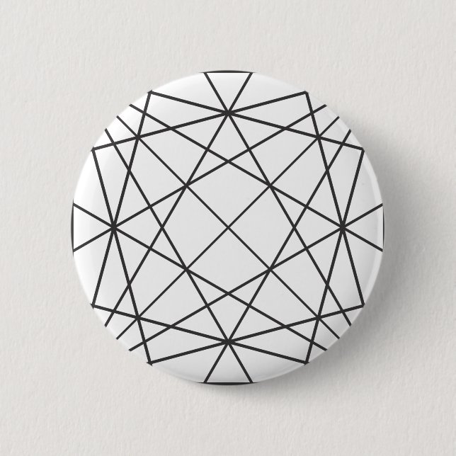 Abstract structure pinback button (Front)