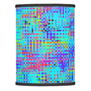 Abstract Structured Chaos Lamp Shade