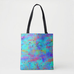Abstract Structured Chaos Tote Bag