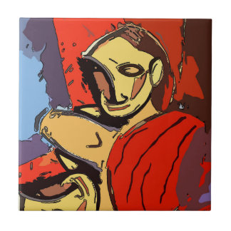 Abstract Style Spanish Tile