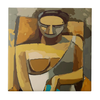 Abstract Style Spanish Tile