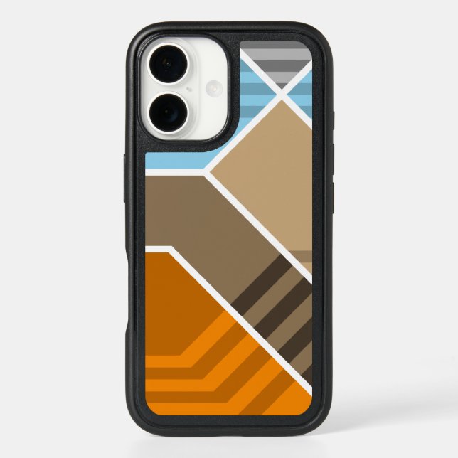 Abstract Subduction Zone Otterbox iPhone Case (Back)