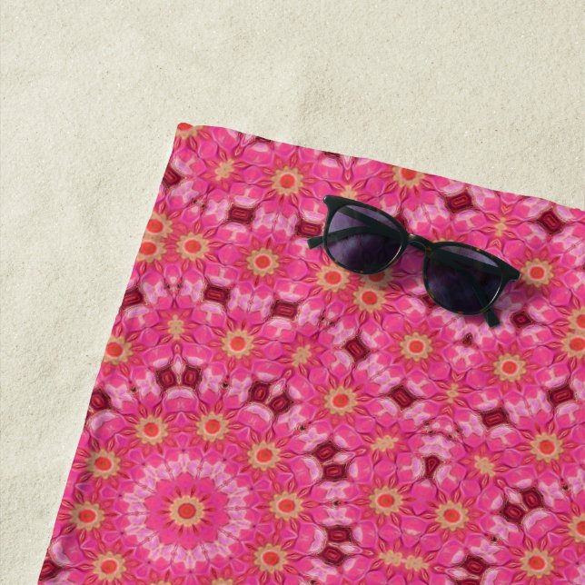 abstract summer beach towel (In Situ)