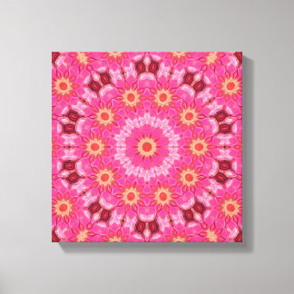 abstract summer canvas print