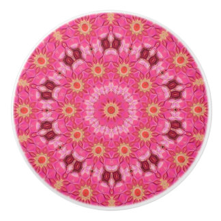 abstract summer ceramic knob