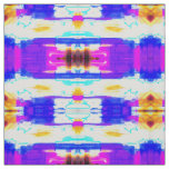 Abstract Summer Color Fabric