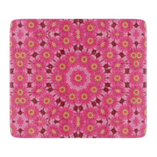 Abstract summer cutting board
