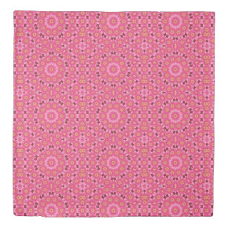 abstract summer duvet cover