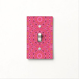 abstract summer light switch cover