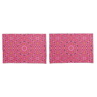 abstract summer pillow case