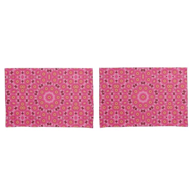 abstract summer pillow case (Front-Set)