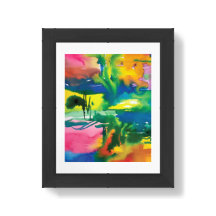 Abstract Summery Watercolor