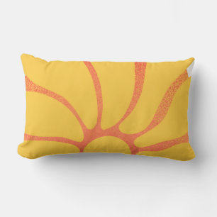 Abstract Sun Art Lumbar Pillow