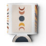 Abstract Sun Moon Boho Posters Can Cooler