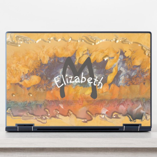 Abstract Sunset 0612 HP Laptop Skin (Creator Uploaded)