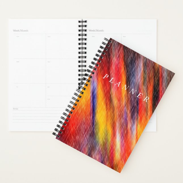 Abstract Sunset Color Planner (Display)