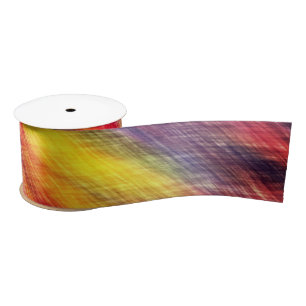 Abstract Sunset Color Ribbon